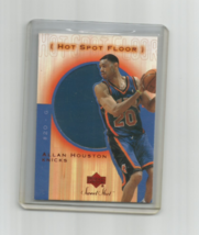 Allan Houston (New York Knicks) 2001-02 Upper Deck Sweet Shot Floor Relic #AH-F - £7.46 GBP