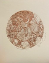 Guillaume Azoulay &quot;Taurus&quot; 1/3 Etching On Paper Hand Signed &amp; Numbered Coa - £643.76 GBP