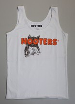 HOOTERS SEXY WHITE LYCRA HOOTERS MAKE YOU HAPPY (S) SMALL OWL UNIFORM TA... - £19.97 GBP