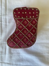 Christmas Stocking Shaped Box - e767 - $65.60 MXN