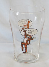Vintage Esso Exxon Petroliana Cha Cha Cha The Rhythm Of The Tiger Glass - $8.90