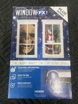 Window Fx Plus Series Holiday Video Kit Projector w/Bluetooth 14 Scenes Seasons - £53.18 GBP