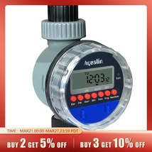 LCD Display Watering Timer Electronic Home Garden Ball Valve 0 Pressure ... - £13.32 GBP