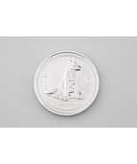 2006 AUSTRALIA YEAR OF THE DOG 1/2 OZ SILVER COIN - $192.35