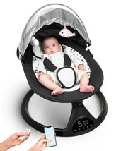 Queerick Baby Swing for Infants to Toddler Portable 10 Preset Lullabies ... - £111.82 GBP