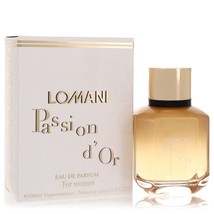 Lomani Passion D&#39;or by Lomani Eau De Parfum Spray 3.3 oz for Women - £30.91 GBP