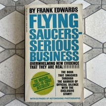 Flying Saucers - Serious Business by Frank Edwards (1966) Bantam Paperback Book - £19.45 GBP