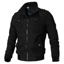 2022 New Work Coat Men&#39;s Loose Large Spring And Autumn Multi Pocket  Uniform Cot - £114.41 GBP