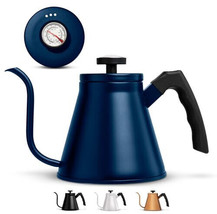 Gooseneck Kettle, Kettle Stovetop, with Thermometer, Tea Pot, 3 Ply Stai... - €123,51 EUR
