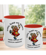 Funny Granny Mug Slap My Fanny Gag Gift Sassy Grandma Coffee Cup Fun Mom... - $13.85+