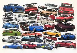 JDM Legends Japanese cars photo quality cell phone laptop decal inyl sti... - £7.42 GBP