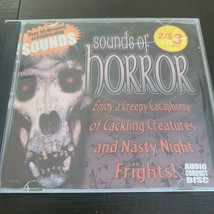 Sounds Of Horror Over 30 Minutes of Frightening Sounds Audio Music CD 2006 - £5.47 GBP