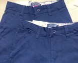 deal of 2 Pants  Little Girls U.S. Polo School Uniform Pants - - £21.88 GBP