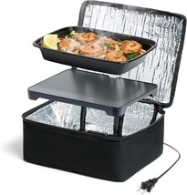 Hotlogic Mini Portable Electric Lunch Box Food Heater - Innovative Food, 120V - £33.64 GBP