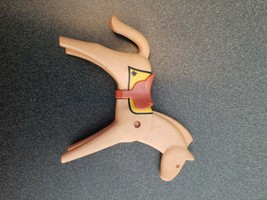 vintage 1974 Geobra Playmobil horse and saddle - £7.42 GBP