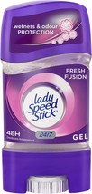 Lady Speed Stick Invisible Dry Power Antiperspirant Deodorant Gel, Fresh Fusion  - £11.93 GBP