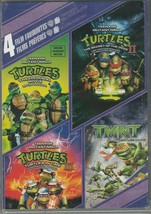 4movie Teenage Mutant Ninja Turtles 6hrs+ DVD Sarah Michelle GELLAR Kevin SMITH - £18.66 GBP
