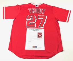 Mike Trout Signed Jersey PSA/DNA Auto Grade 10 Los Angeles Angels LOA - £1,952.64 GBP