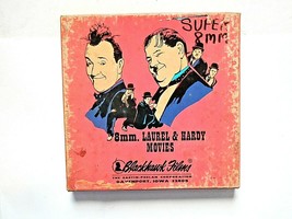 Vintage Laurel &amp; Hardy Movies S8 B&amp;W Silent Movie 400 ft. reel - £23.35 GBP