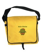 Cthulhu Hello Kitty Satire Messenger Bag Yellow HP Lovecraft Cosmic Horr... - £38.62 GBP