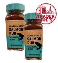 2 Pack Trader Joe’s Salmon Rub Seasoning Blend 2.6 oz - $13.90