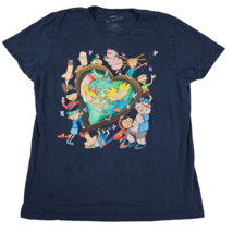 Hey Arnold! Jungle Heart T Shirt Hot Topic Exclusive Adult Size Large Navy - £14.05 GBP