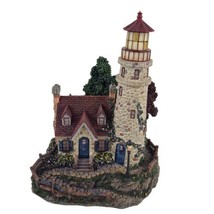  Hawthorne Village Guiding Point Lighthouse Retired Building 79731 Vintage - £27.82 GBP