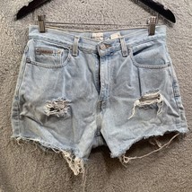 Vintage Calvin Klein Easy Fit Jeans Cut Off Mom Shorts Light Wash Women&#39;... - £6.56 GBP