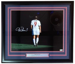 Mia Hamm Signé Encadré 16x20 USA Femmes Football Photo Bas ITP - £167.22 GBP