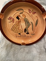 VINTAGE PENNSBURY POTTERY SUCH SCHMOOZERS ASHTRA - £7.87 GBP