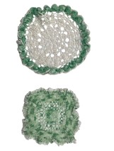 Doilies Handmade Crocheted Vintage Doily 1950’s lot. 2 Pieces - £10.85 GBP
