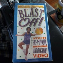 Richard Simmons Blast Off! VHS Energizing Workout Exercise Sealed aerobics - £3.47 GBP