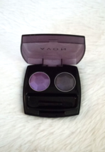 Avon Mega Impact Eye shadow Duo ~ 0.099oz ~ &quot;VIOLET VOLTAGE&quot; (SUPER RARE... - £12.41 GBP