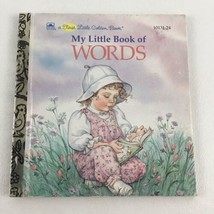 First Little Golden Book My Little Book Of Words 1992 Vintage Collectible 90s - £15.62 GBP