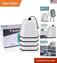 Durable Winter Faucet Covers - Foam Insulated Hose Bib Protectors, 4 Pack - $33.00