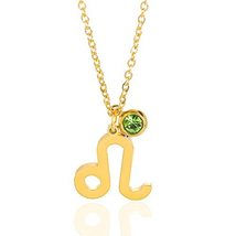 Gold Dainty Zodiac Necklace,Constellation Jewelry,birthstone necklace,zodiac nec - £19.95 GBP