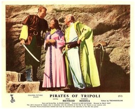 Pirates of Tripoli Paul Henrwid Patricia Medina in cave 11x14 photo - £11.98 GBP