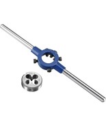 Uxcell Round Die Stock Handle Wrench Set, 5/16-18 Unc Threading Die And ... - $740.31 MXN