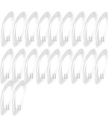 20 Pack 5.8&quot; Cabinet Pulls Silvery White Plastic Kitchen Drawer Pulls Ca... - £18.26 GBP