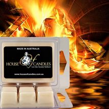 Amber &amp; Sandalwood Premium Scented Eco Soy Candle Wax Melts Clams Vegan Handmade - £11.19 GBP+