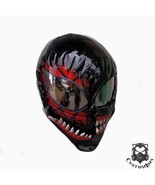 Spidermann Venomm custom motorcycle helmet ECE &amp; DOT - $980.00