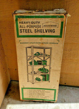 Houseware 60&quot; Heavy Duty All Purpose Storage Steel Metal Garage Shelving... - £62.24 GBP