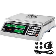 VEVOR Industrial Counting Scale, 15 kg x 0.5 g, Digital Scale for Parts ... - £160.20 GBP