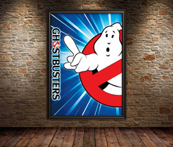 GHOSTBUSTERS Movie Poster - Ghostbusters Wall Art Deco - Slimer Wall Pos... - £3.80 GBP