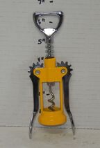 Wine Bottle Opener Yellow - $9.85