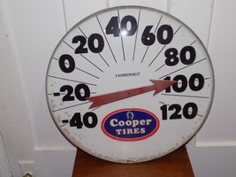 Vintage Cooper Tires Thermometer Not Working - $3,413.90 MXN