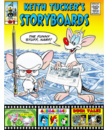 Keith Tucker&#39;s Storyboard Sketchbook #01 with original KT quick sketch - $30.00