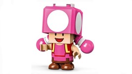 New! Lego Super Mario Toadette Unbuilt Figure Only From 71408 Peach’s Castle - £15.97 GBP