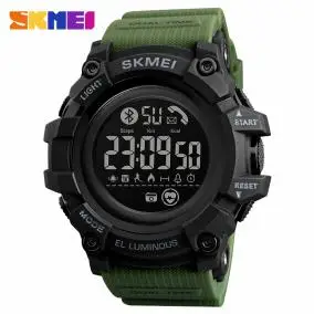  digital watch men calorie heart rate monitor mens wristwatches led men hour clock with thumb200