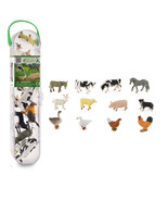 CollectA Farm Animal Figures in Tube Gift Set (Pack of 12) - £23.45 GBP